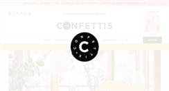 Desktop Screenshot of lesconfettis.com